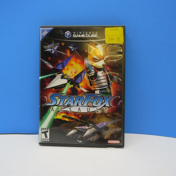 2005 Star Fox Assault Nintendo GameCube w/Manual Black Label.